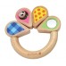 Everearth Wooden Rattle (Grasping Toy) - 3 styles to choose